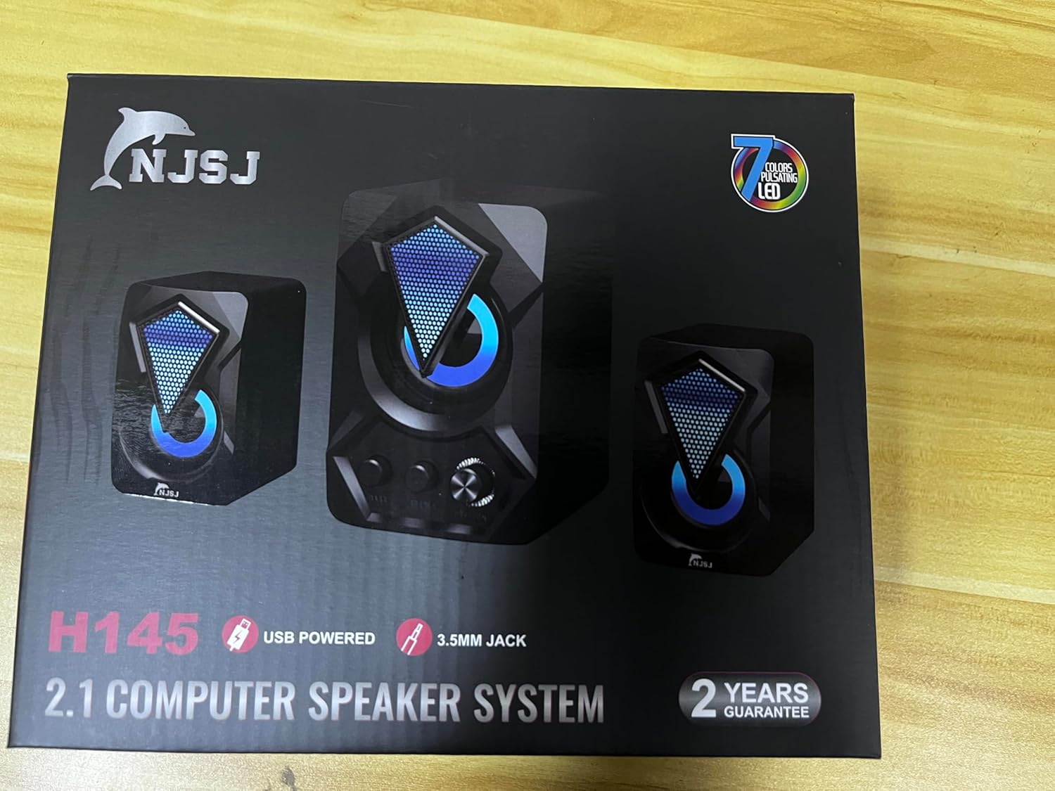 NJSJ USB-Powered 2.1 Multimedia Speaker