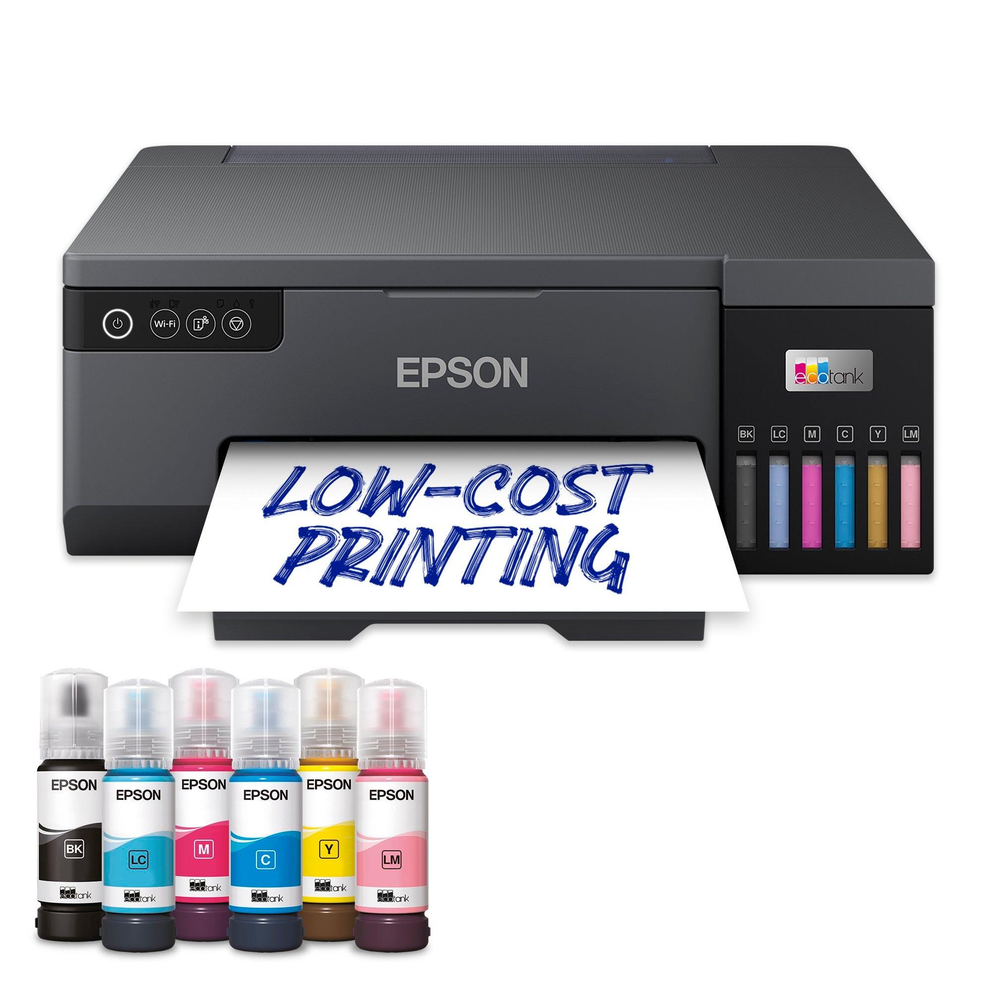 Epson EcoTank L8050 Ink Tank Wireless High Volume Photo Printer PVC Card Print