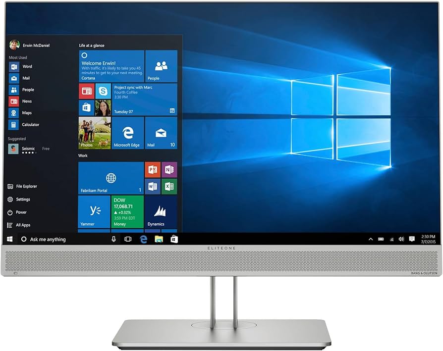 hp elitedesk 800 g5 aio