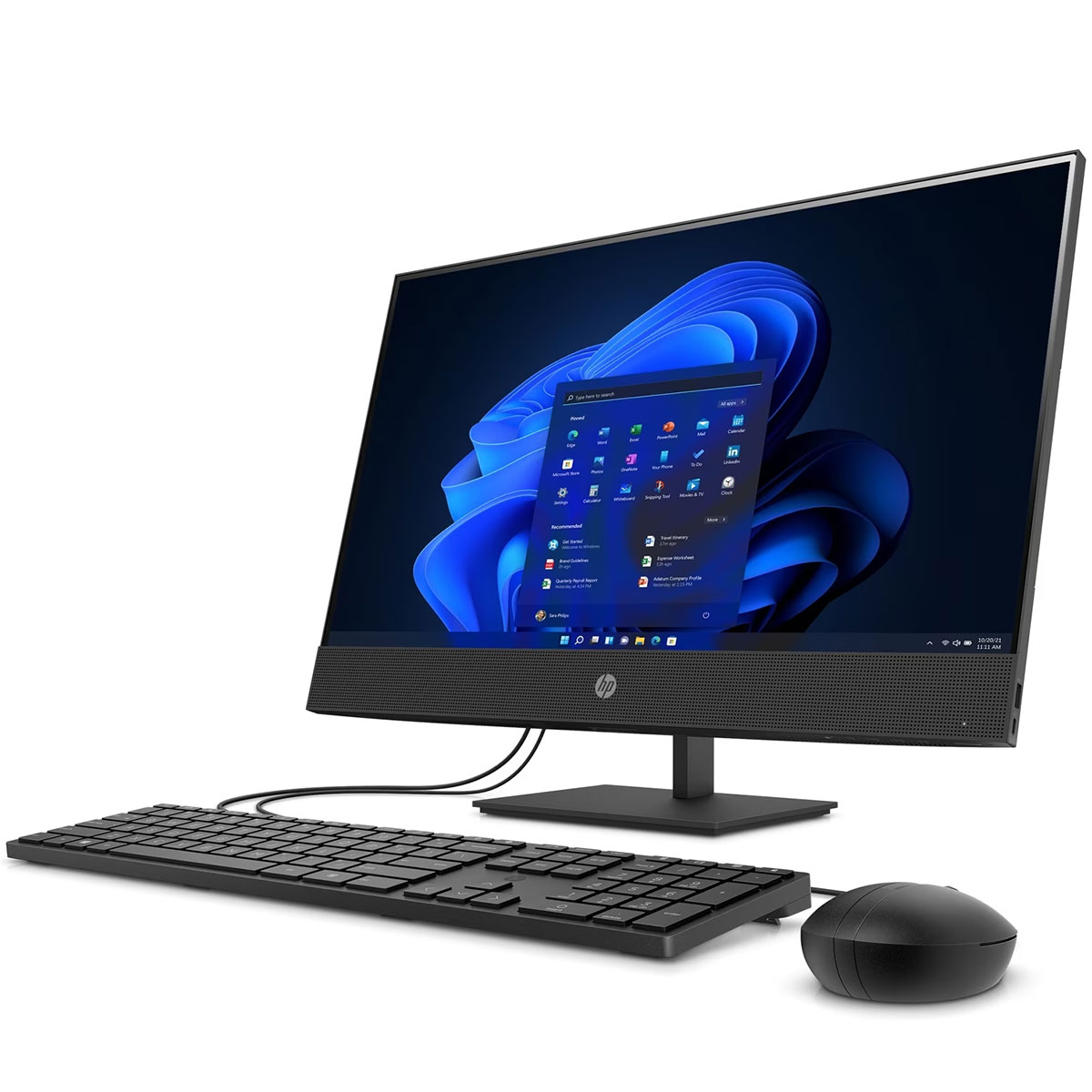 HP ProOne 440 G6 All-in-One (AiO) 10th Gen Intel Core i5-10500T (6 Cores, 12 Threads, 2.3-3.8 GHz)